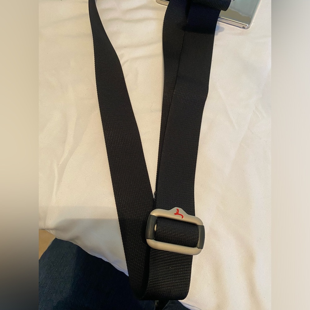 Travelon unisex brown leather crossbody - Picture 3 of 13